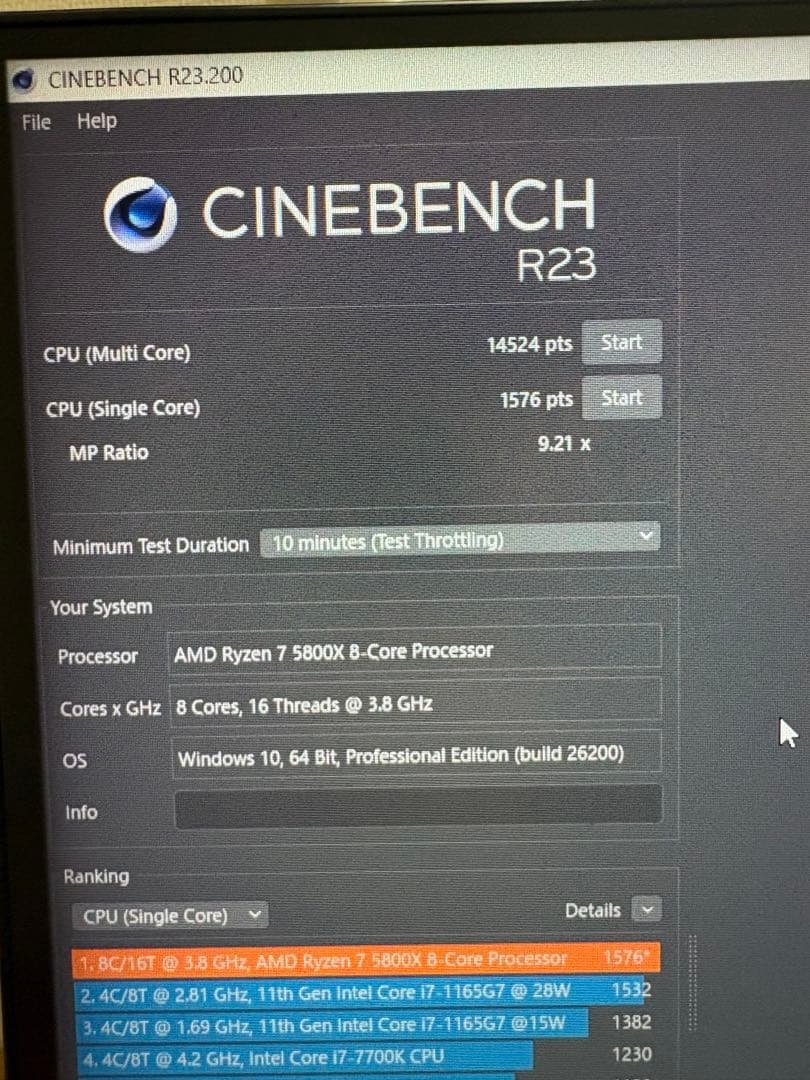 Ryzen7 5800X 自作PCベース H510 Elite＋750W➕マザー