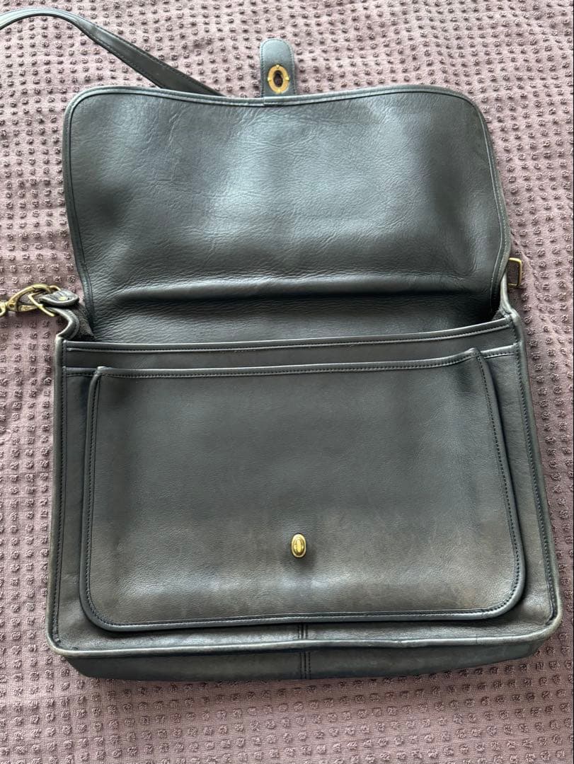 COACH オールドコーチ ビジネスバッグ レア物 410 ダークブラウン