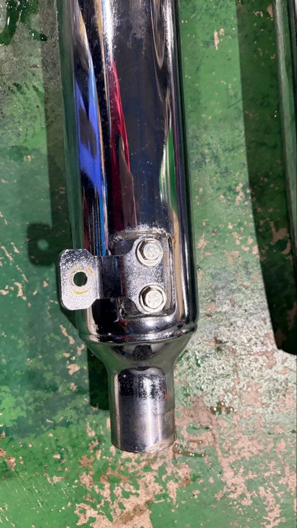 FLSTS スプリンガー 純正 フィッシュテール マフラー サイレンサー