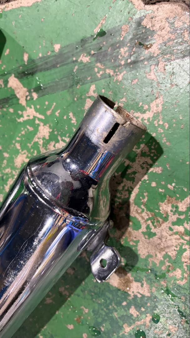 FLSTS スプリンガー 純正 フィッシュテール マフラー サイレンサー