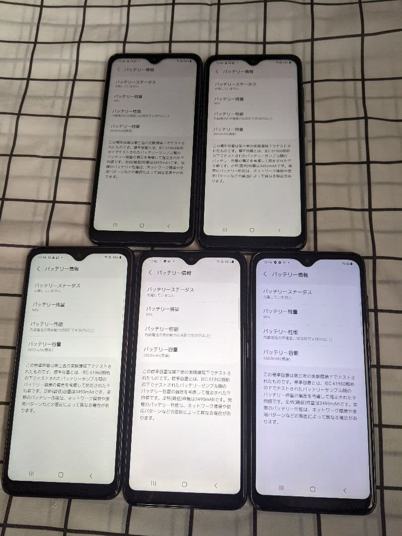 GalaxyA21 SC-42A 64GB android11 Simフリー5台