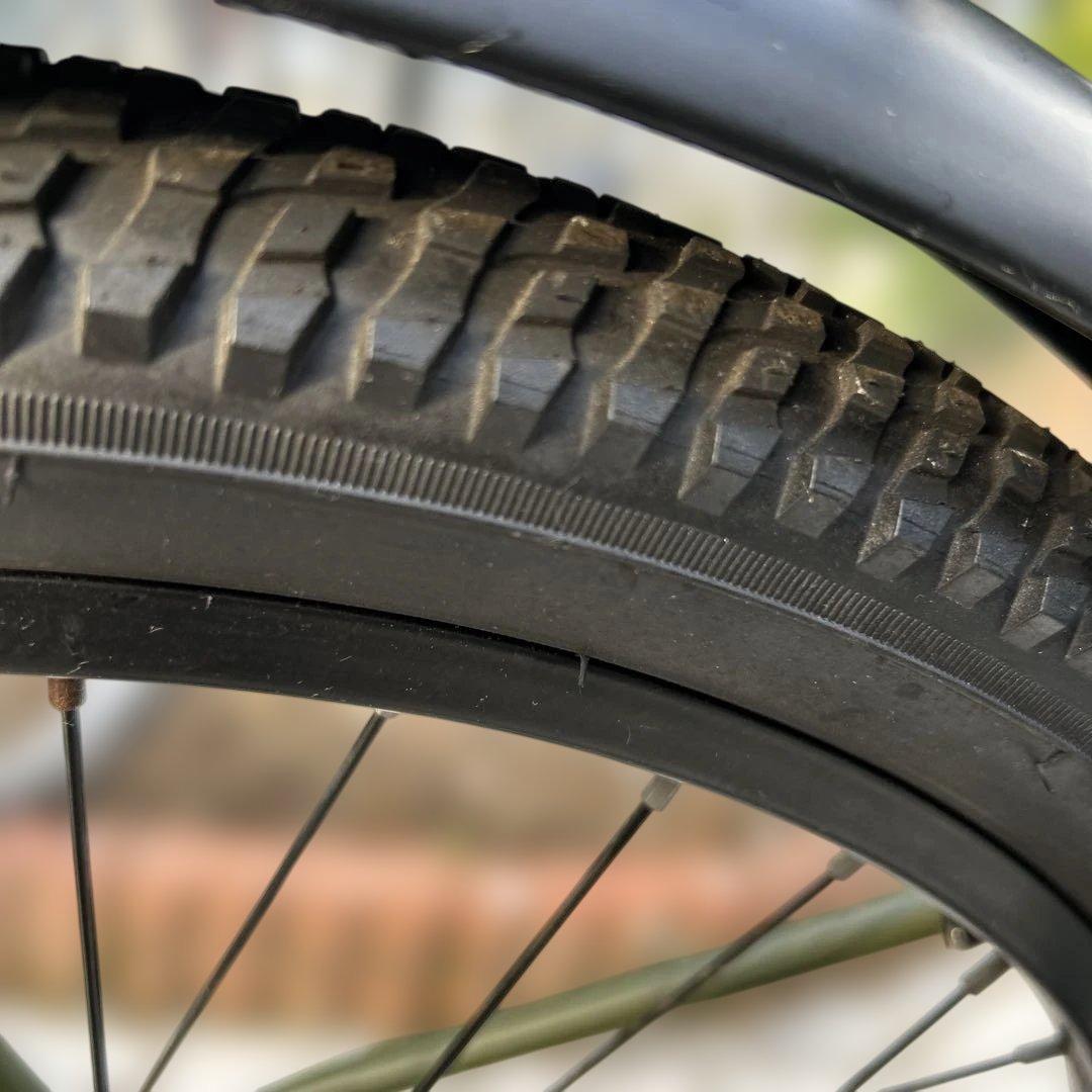 22インチ 子供用自転車 6段変速 LEDダイナモライト