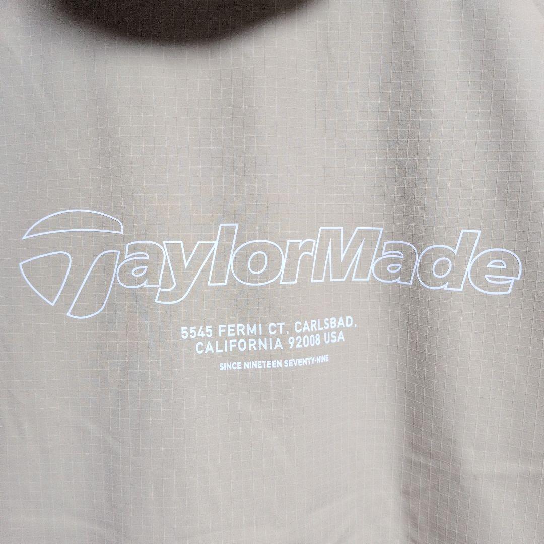 テーラーメイド:レディース:Lサイズ:フルジップ フーディー:ベージュ/ネイビー