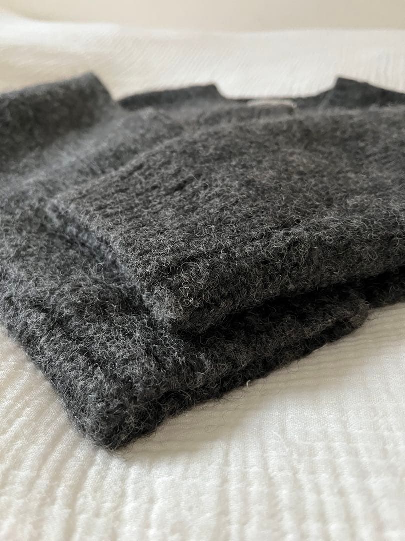 BLACK by moussy ブラックバイマウジー　カーディガン　ウール