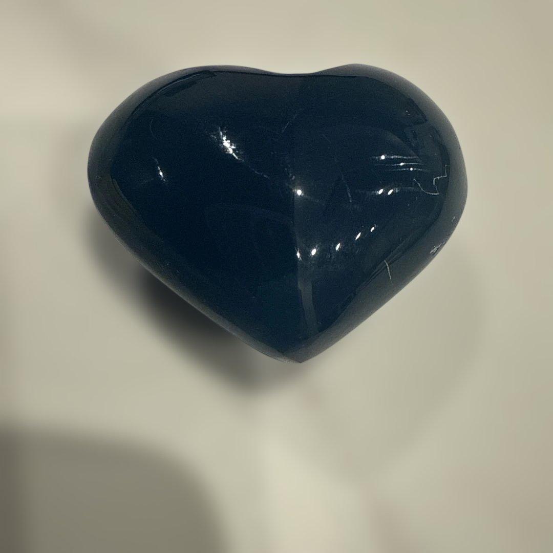 青瑪瑙　ハート型