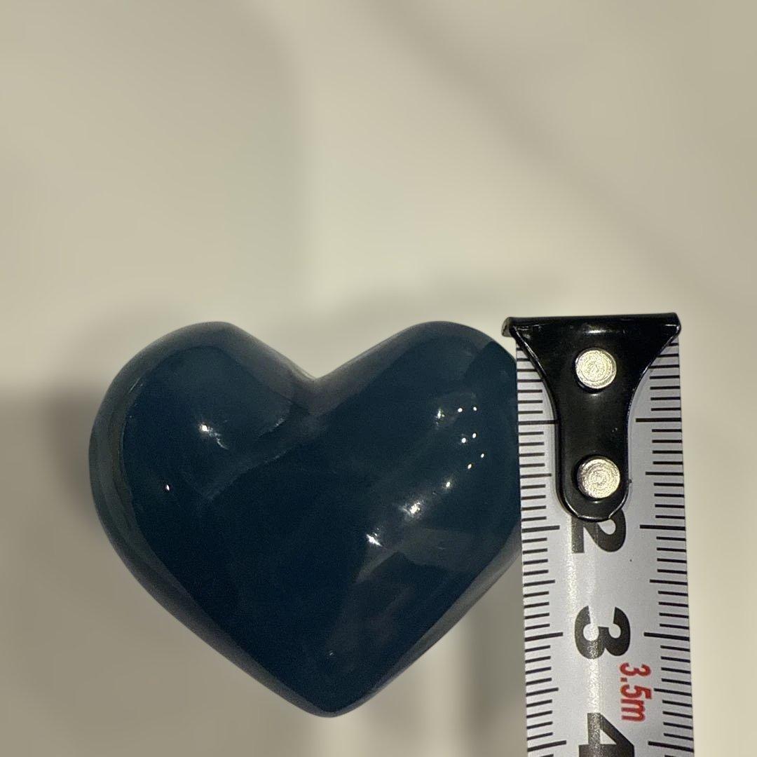 青瑪瑙　ハート型