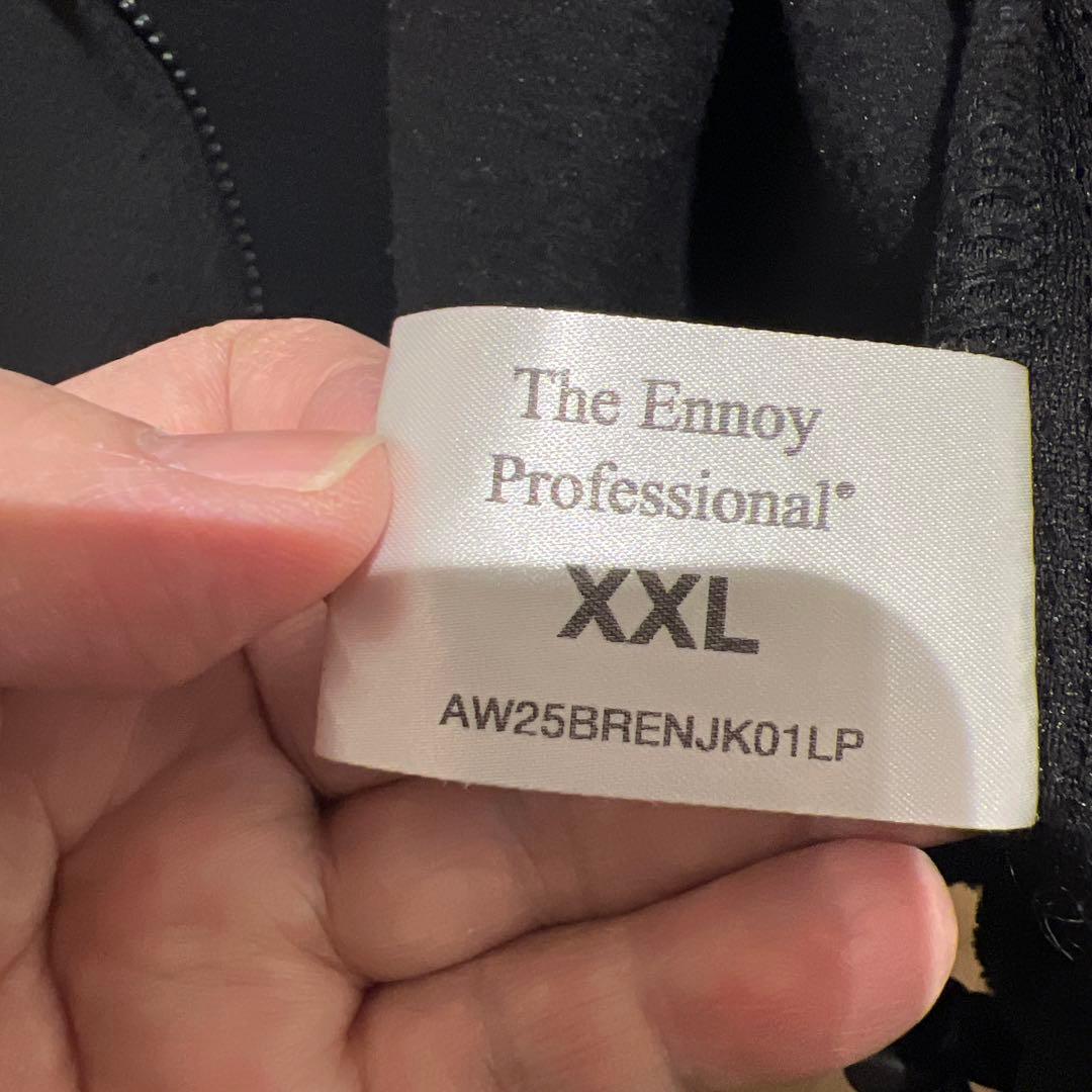 ennoyエンノイ即完売フリースベスト希少サイズXX-LARGE25FW美品