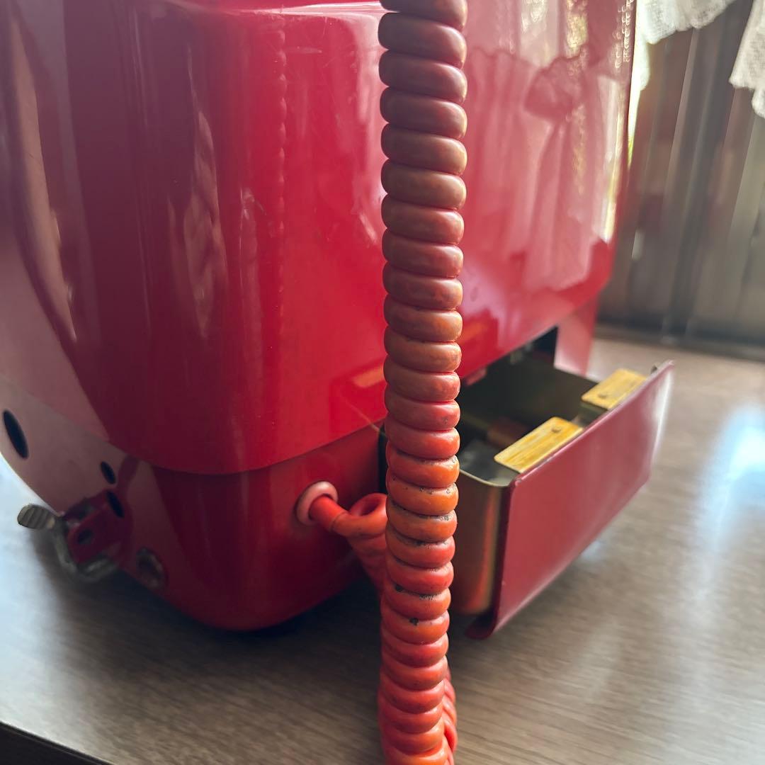 赤電話 公衆電話 貯金箱 昭和レトロ　電電公社