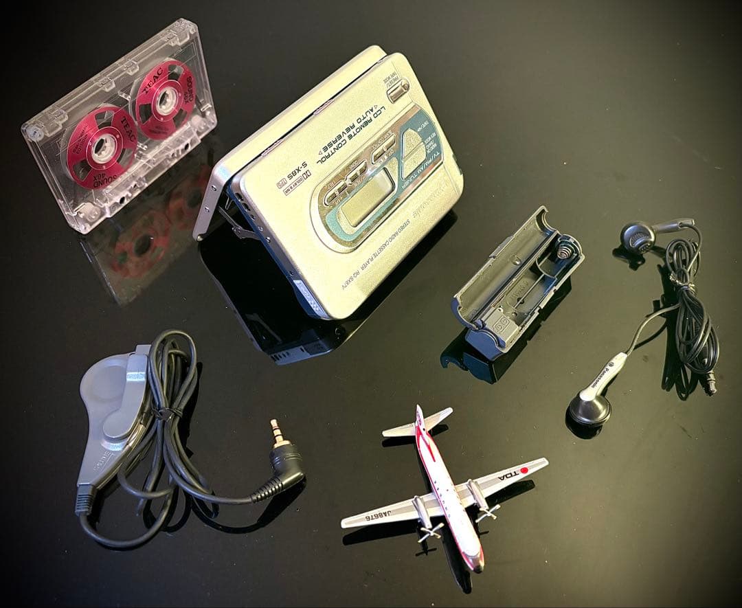 カセットウォークマンPanasonic RQ-SX87V「整備済み、完動超美品」