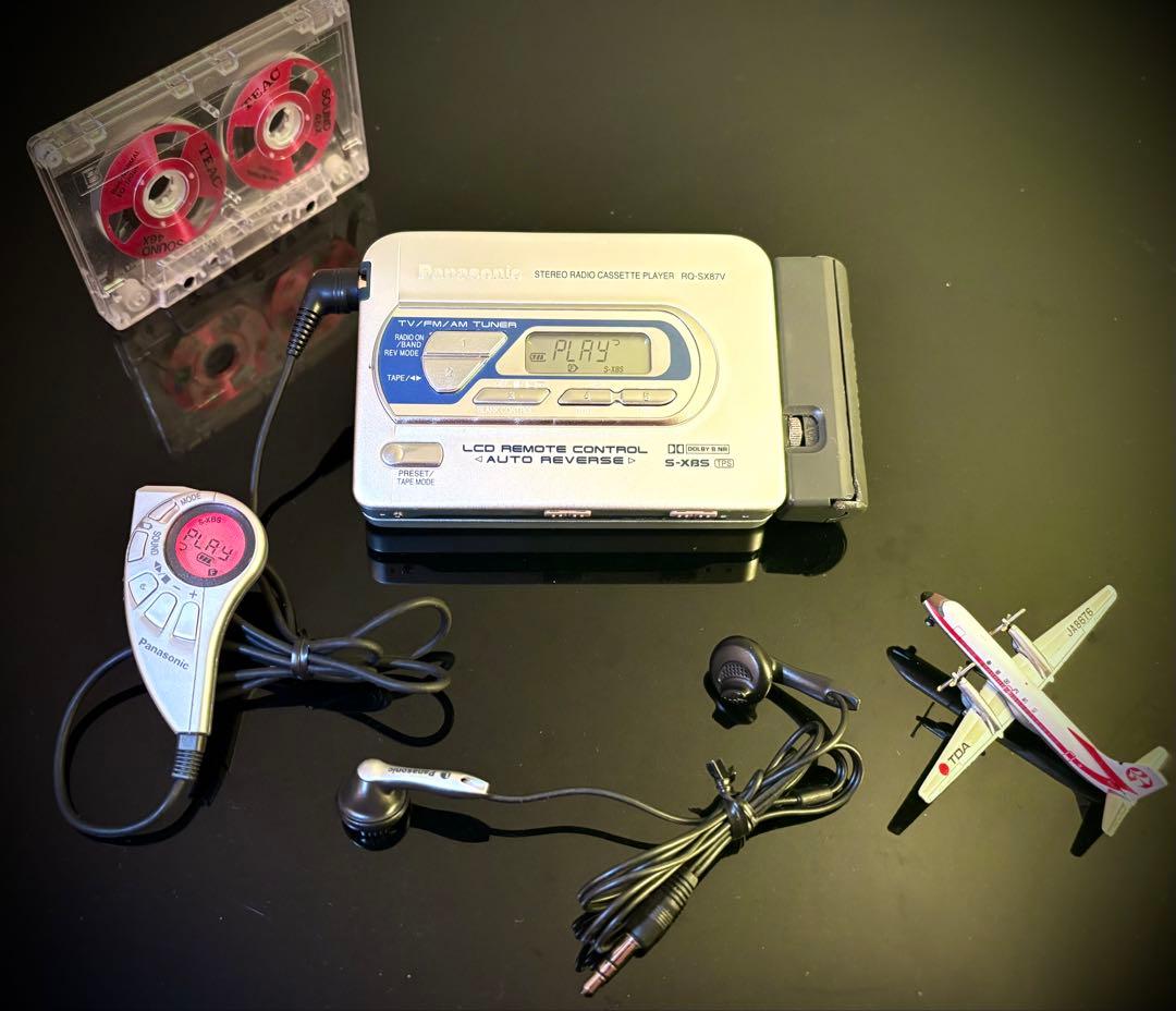 カセットウォークマンPanasonic RQ-SX87V「整備済み、完動超美品」