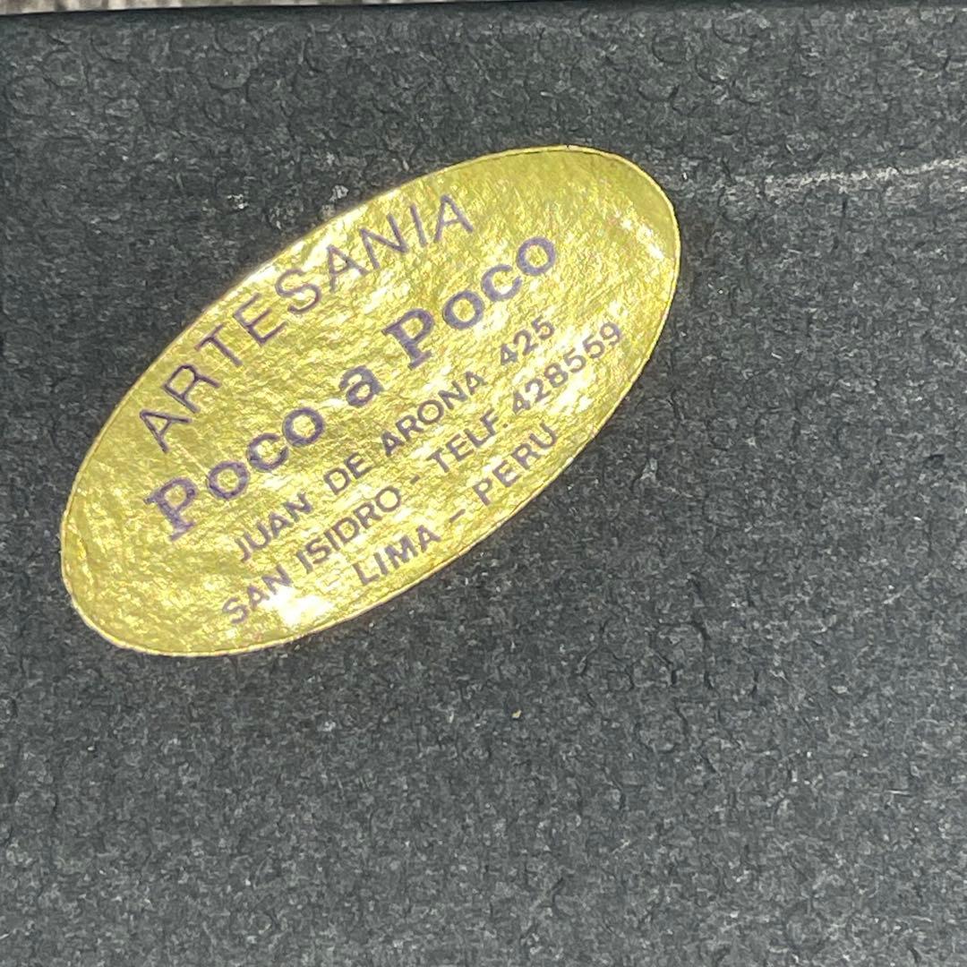 ケ*イ様 ペルーの銀製スプーン 5本セット　アンティーク