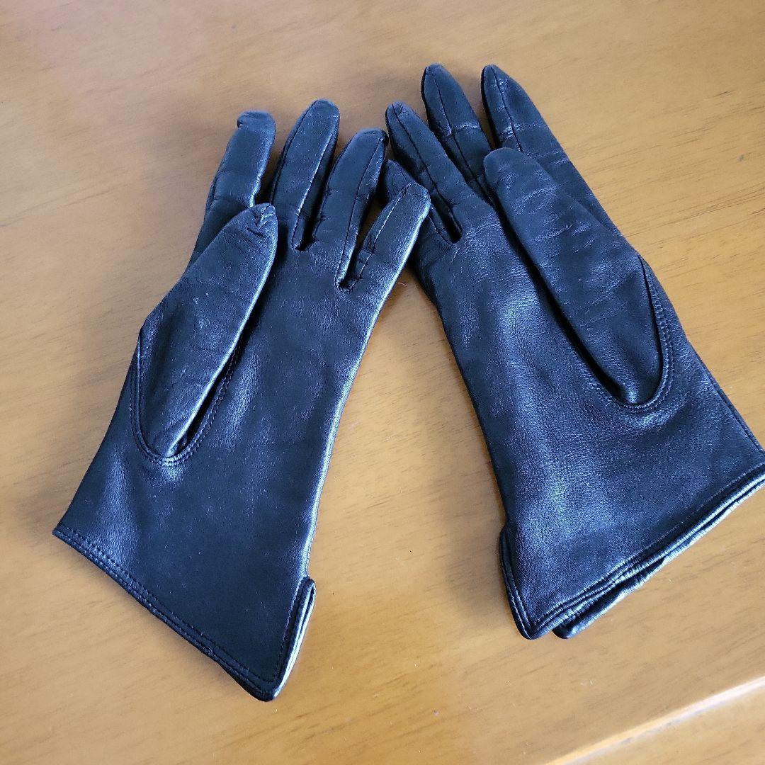 Vivienne Westwood レザー手袋 レザーグローブ 革手袋 ブラック