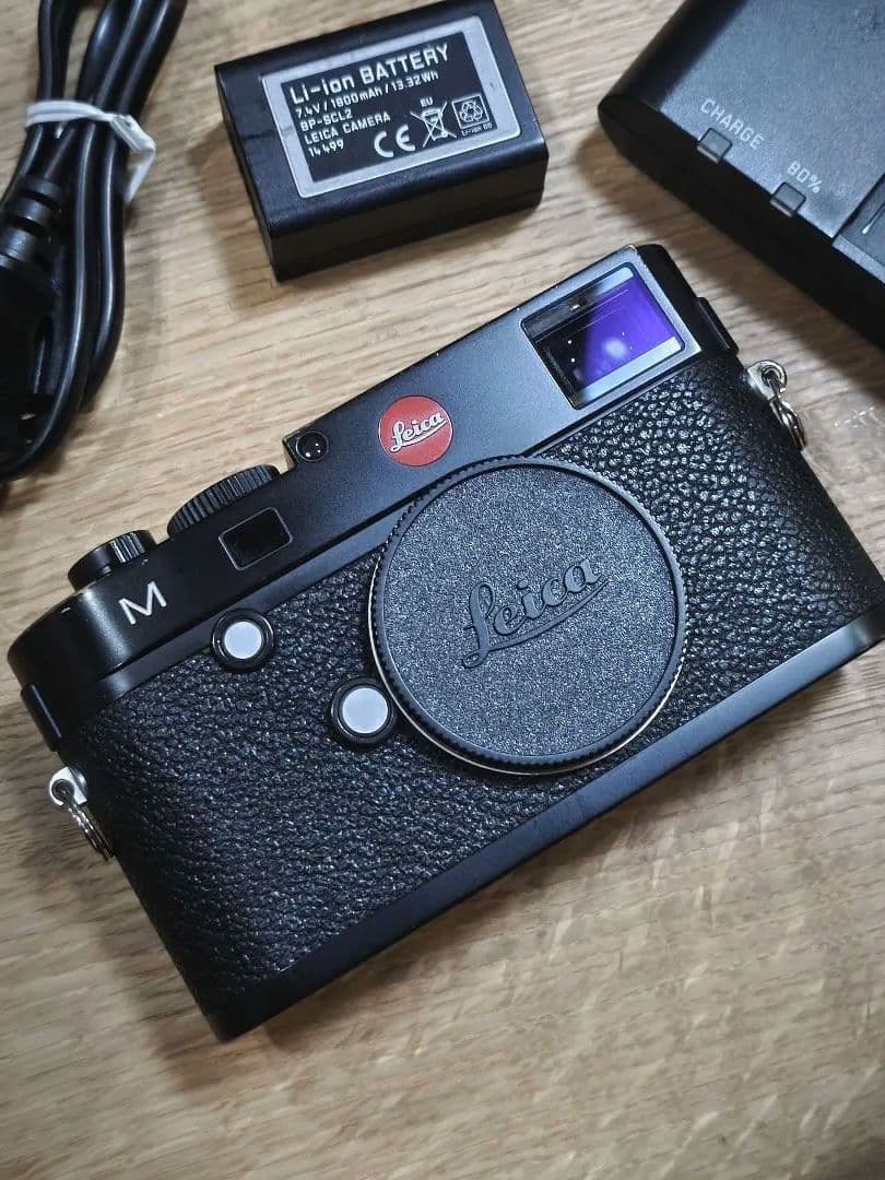 leica m typ240 ブラックペイント　サムレスト付き