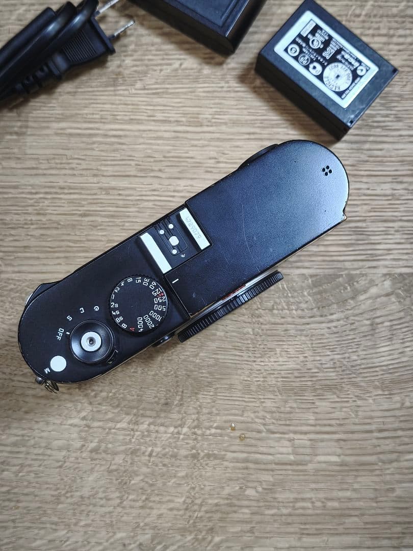 leica m typ240 ブラックペイント　サムレスト付き