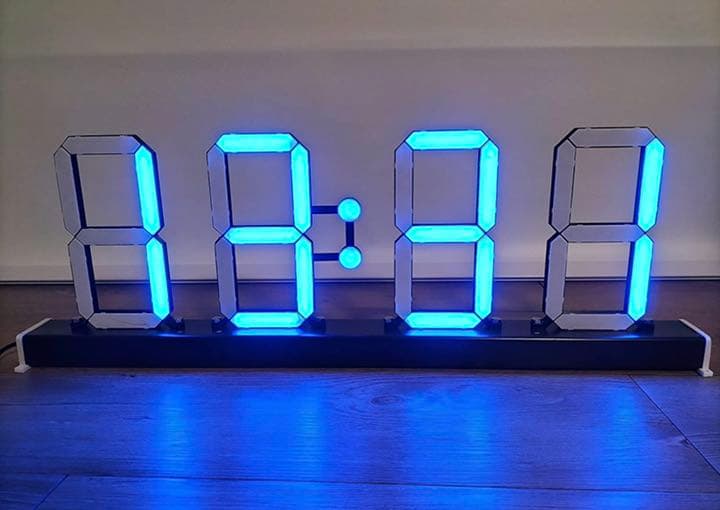 デジタル時計 大きい携帯電話自動BluetoothアプリWIFI 日本製