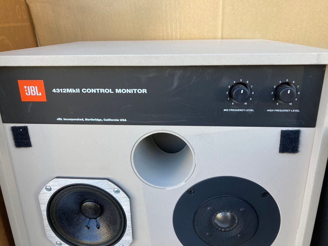 JBL 4312mk2 スピーカー 希少グレー...2