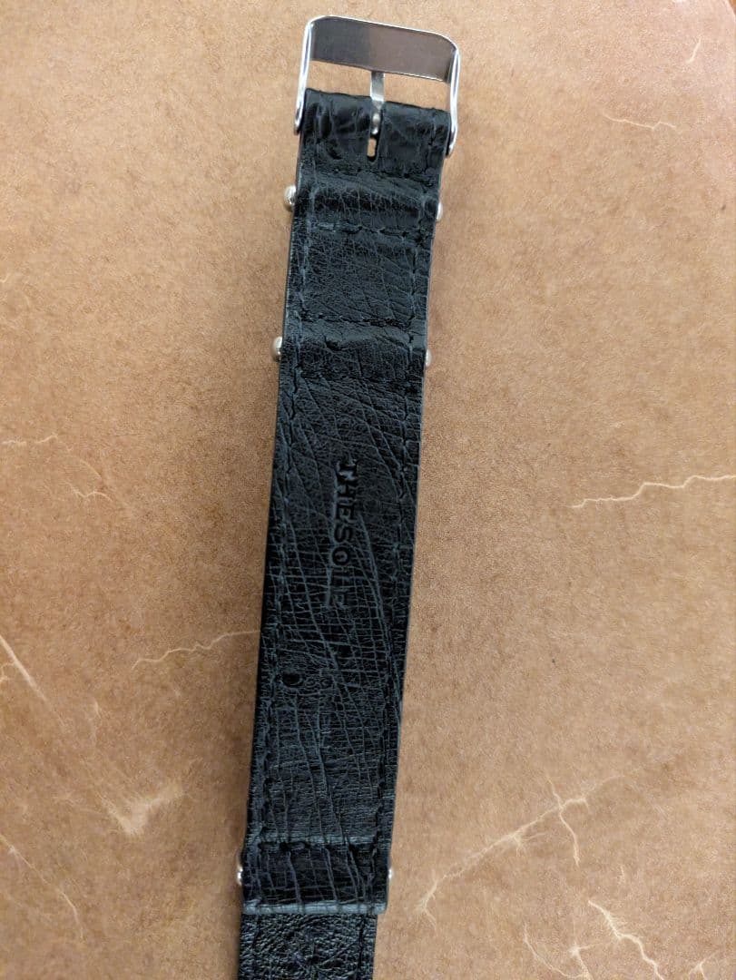 THE SOLE T・MBH別注 NATOべルト 20mmクロコダイル