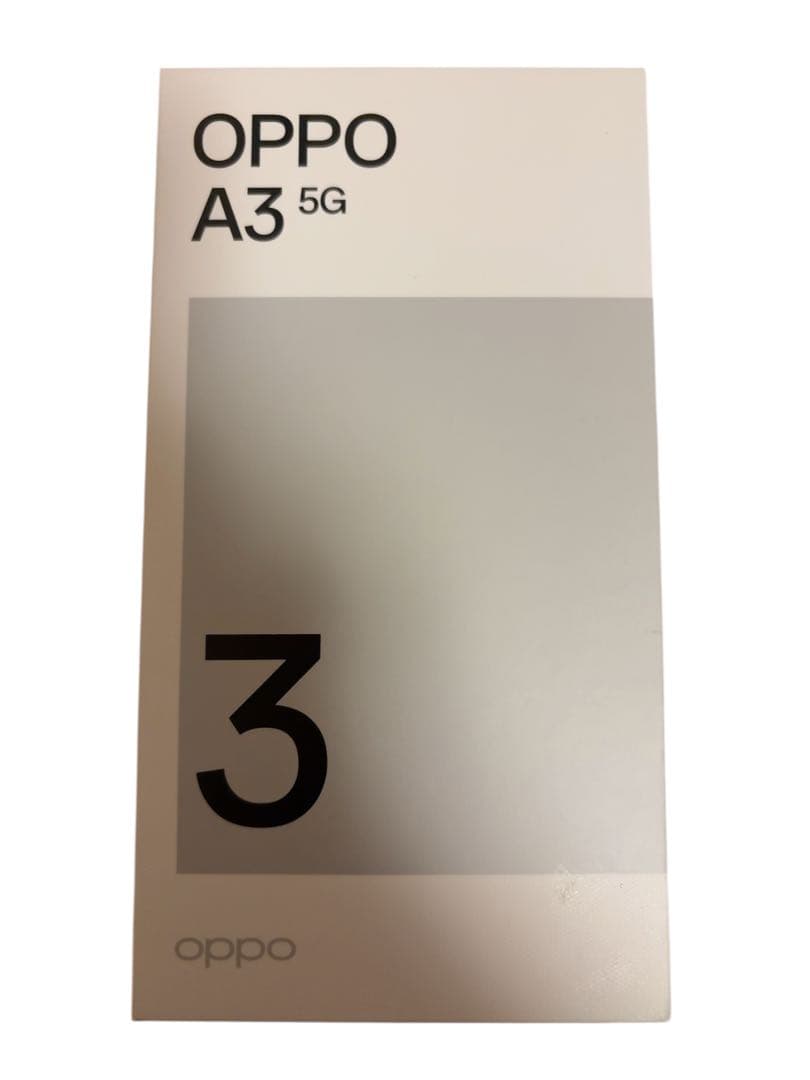 OPPO A3 5G 本体 未使用　ブラック