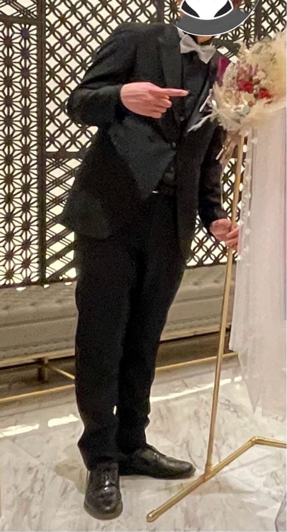 タキシード ブラック オーダーメイド セットアップ bespoke