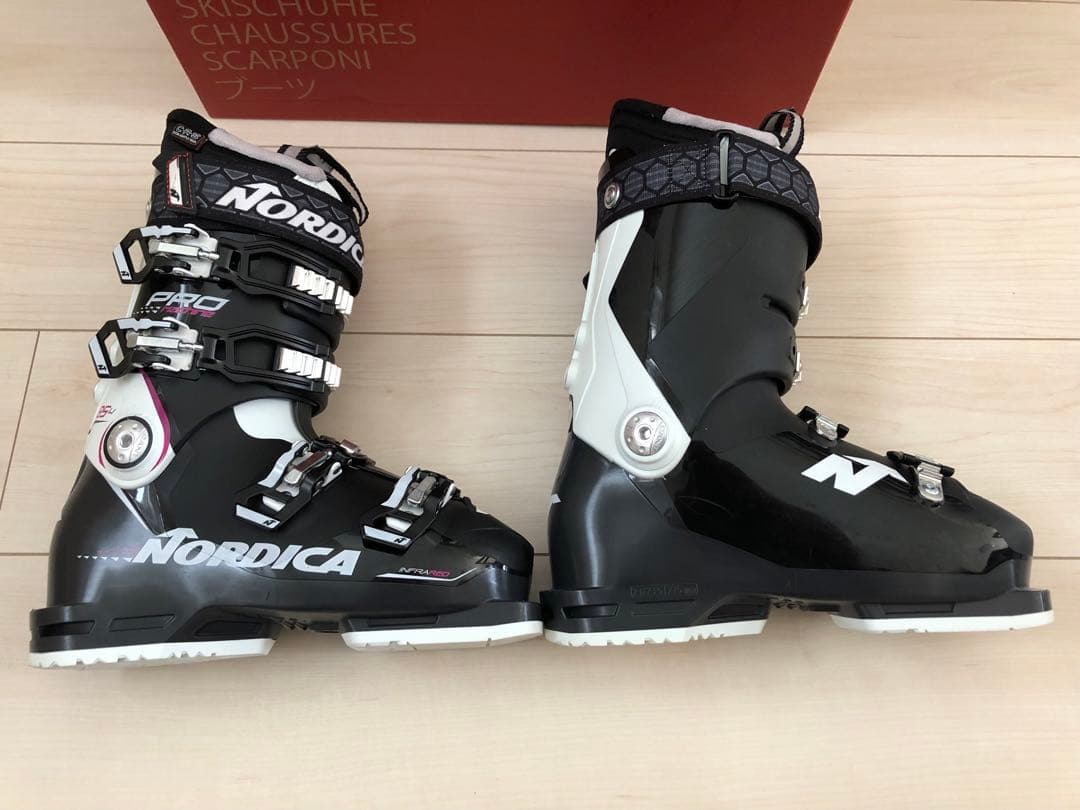 Nordica スキーブーツ レディース ブラック系 23〜23.5cm