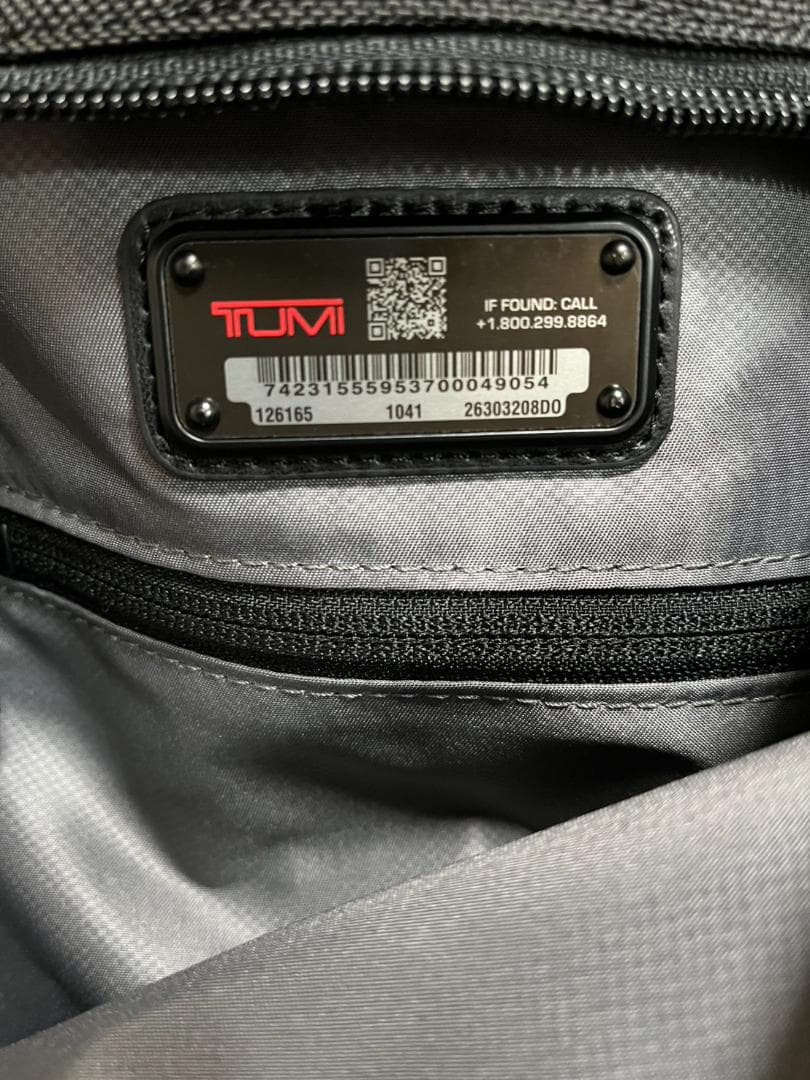 【おかだましい】TUMI トートバッグ　新品未使用　ブラック