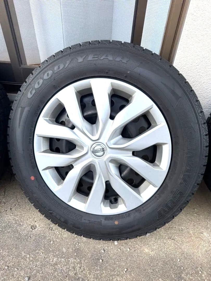 kummmchi バリ溝 日産 エクストレイル 純正 スチール