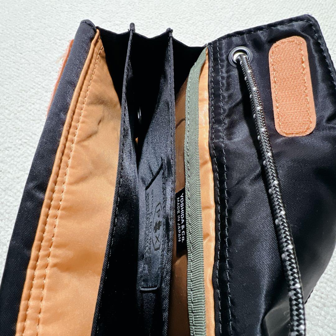 美品PORTER / PX TANKER SLING PURSE (L)ブラック