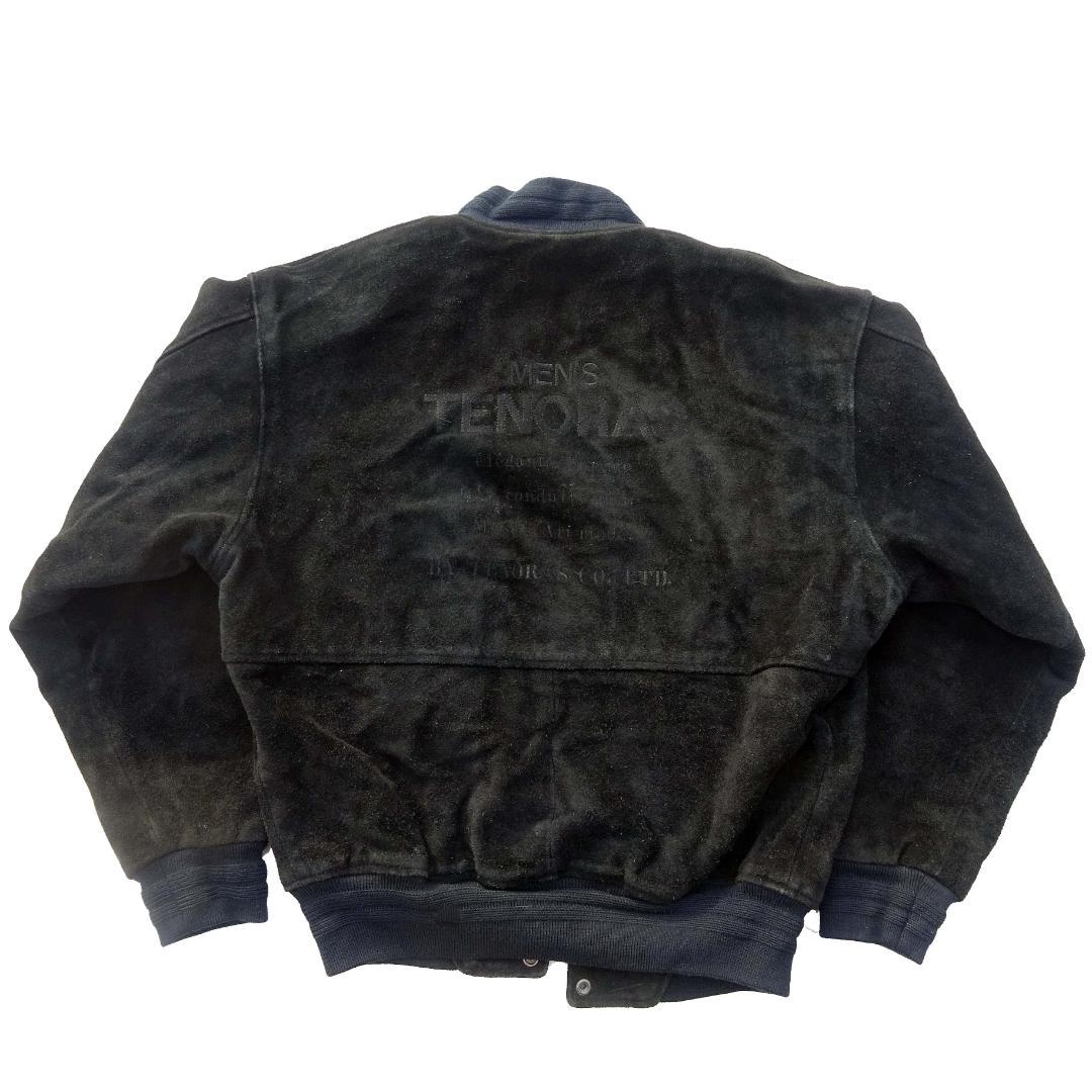MEN'S TENORASメンズティノラス 牛革オールレザースエードスタジャン黒