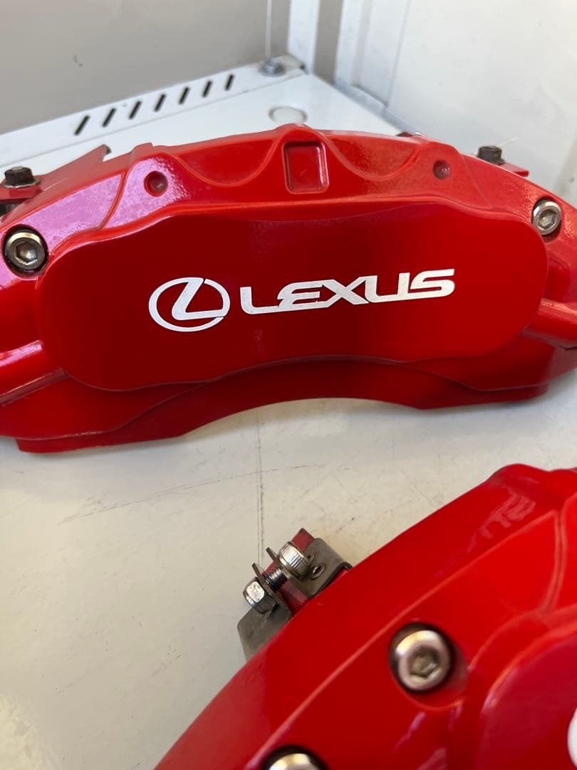 Lexus uxブレーキキャリパーカバー AOOA製 特注 定価38000円