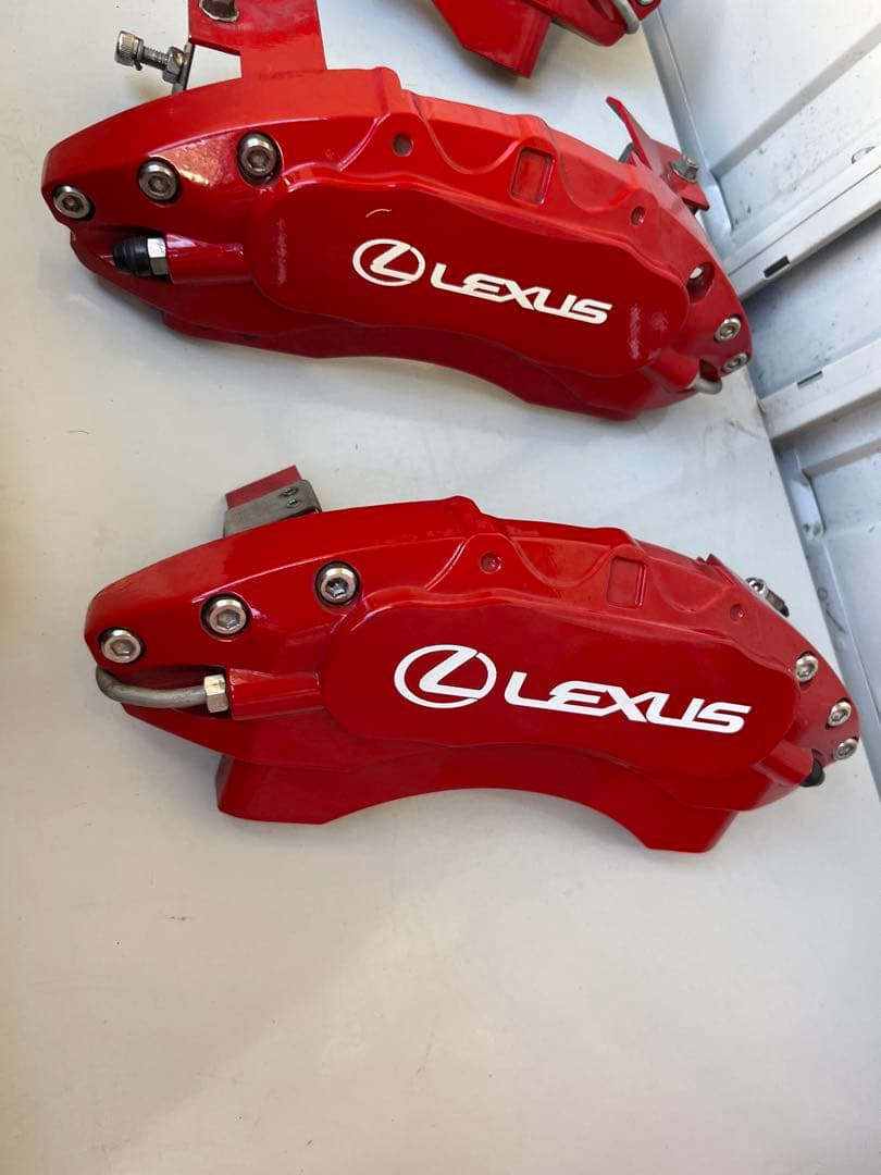 Lexus uxブレーキキャリパーカバー AOOA製 特注 定価38000円