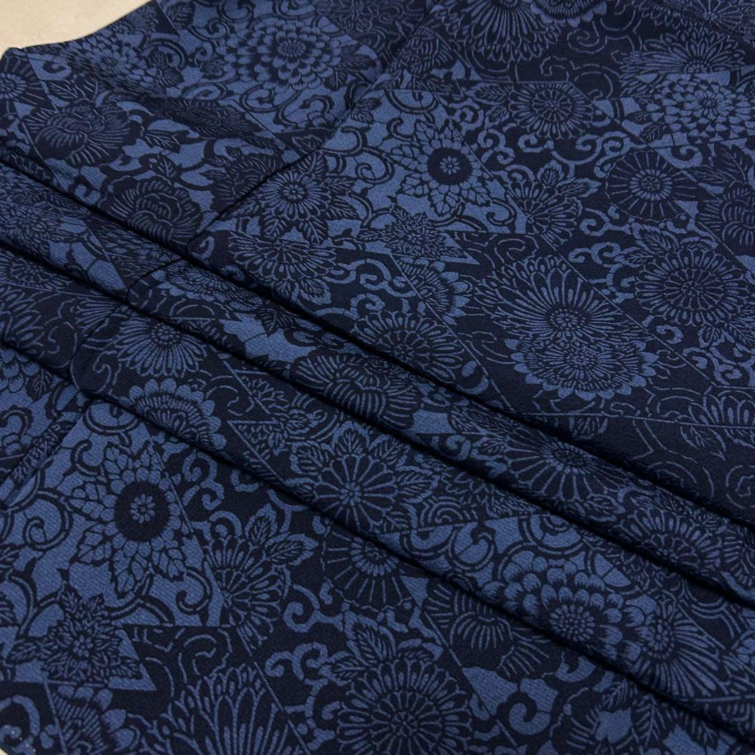 サボさん様【袷】作家もの型染め小紋