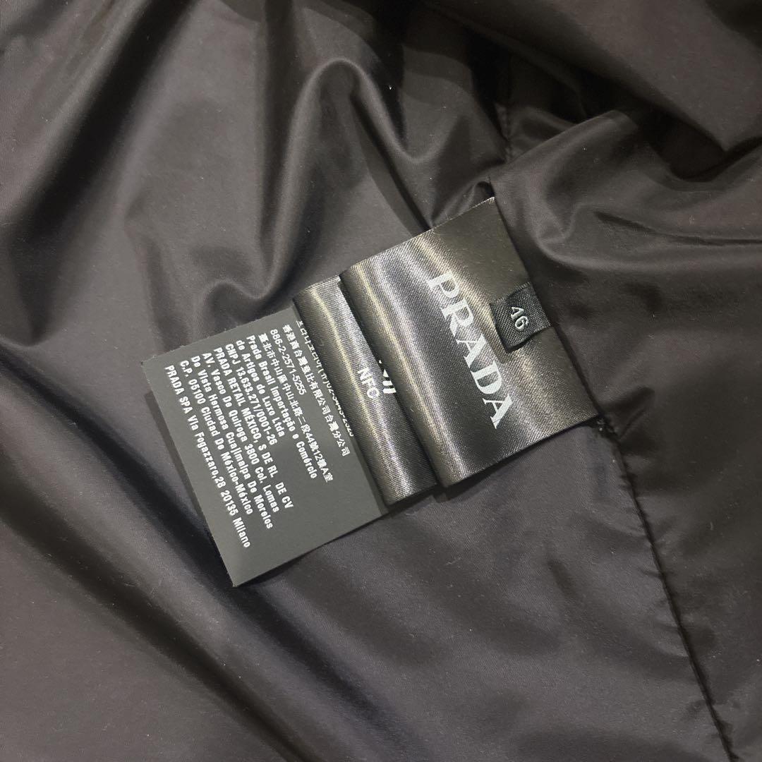 美品　PRADA プラダ　ナイロン　ジャケット　三角ロゴプレート