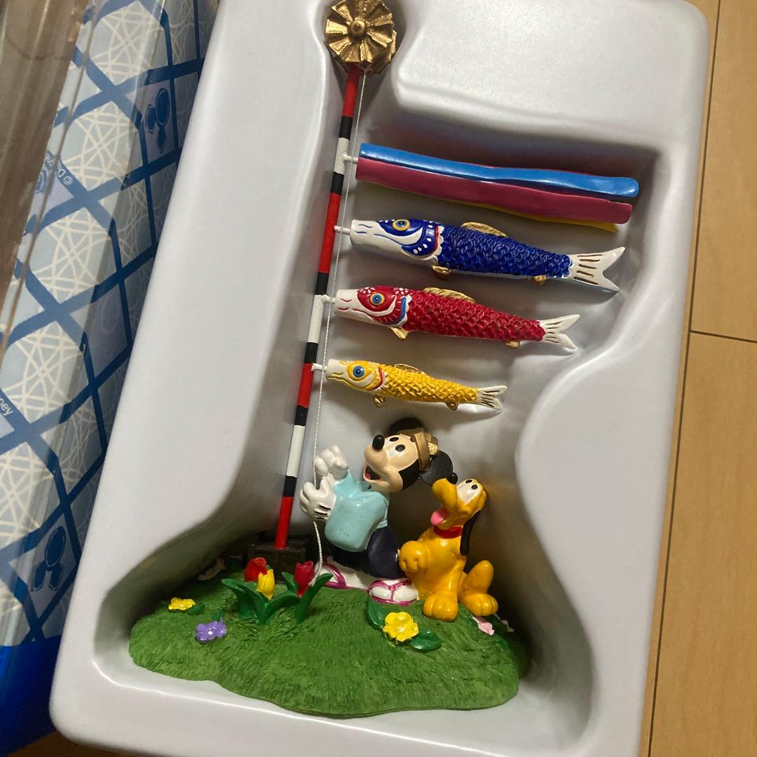 【即購入ok!!】レア ディズニー ミッキー ジオラマ 五月人形 フィギュア