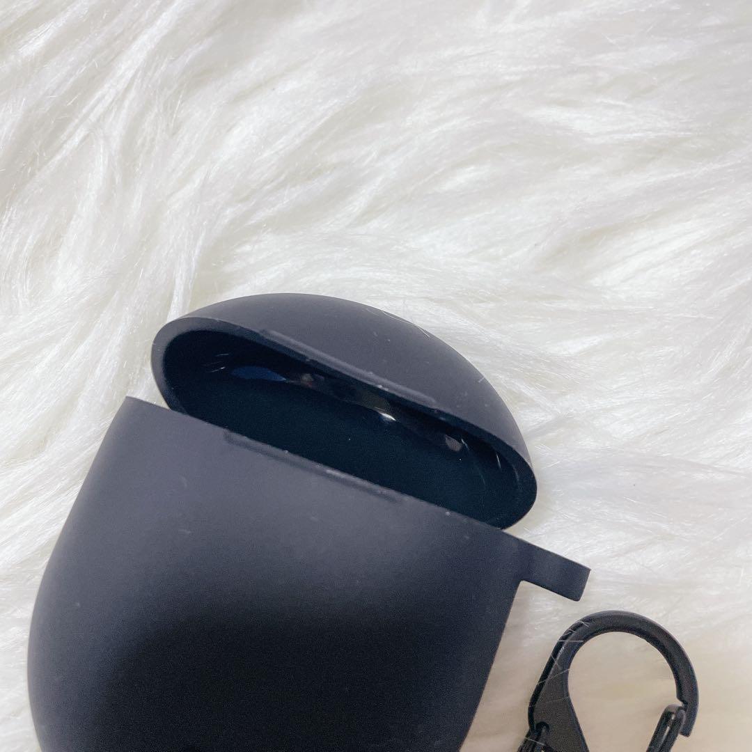 Google Pixel Buds 2用 ケース ブラック イヤホンケース