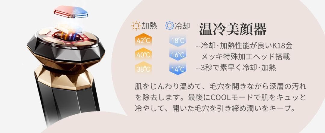 美顔器 リフトアップ ems リフトケア美顔器 ANLAN 定価2万9,800円