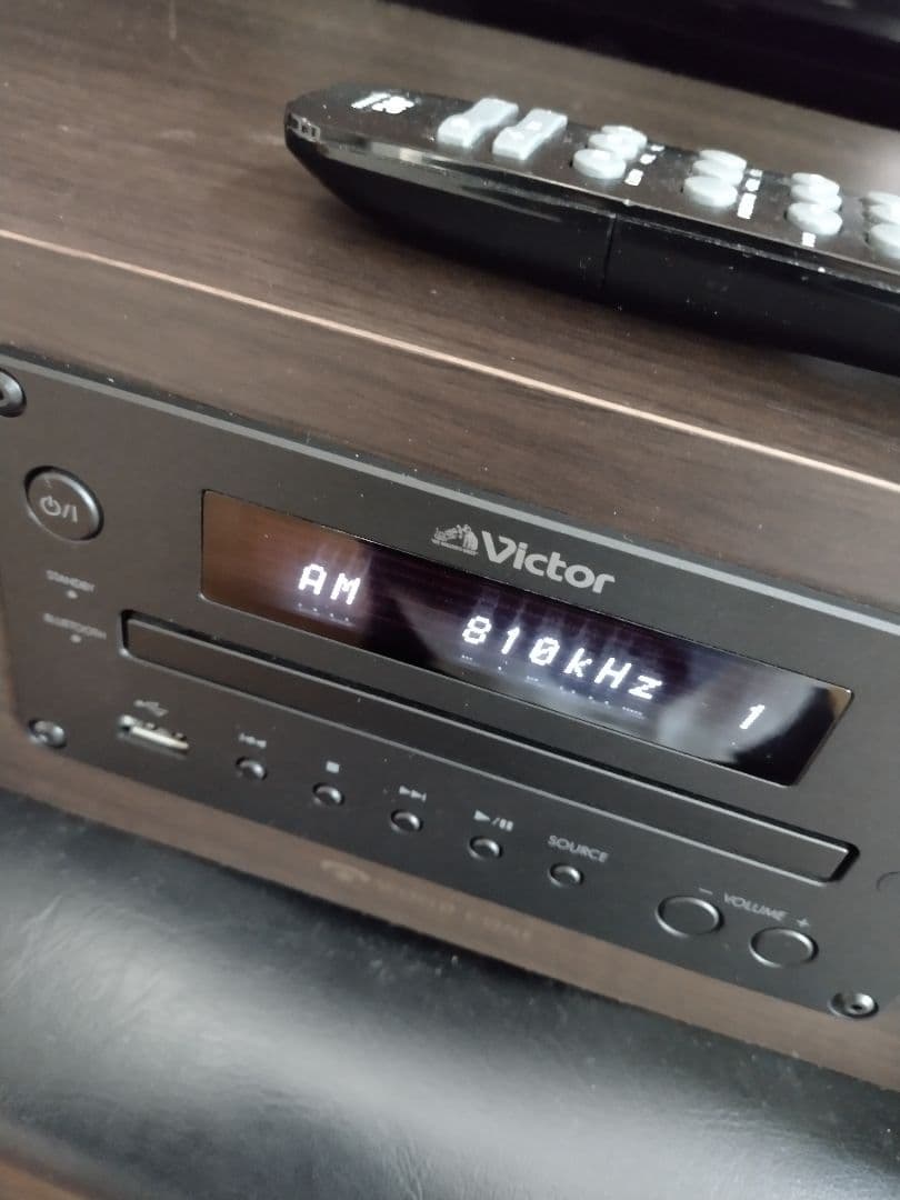 ビクター EX-D6 ウッドコーン CD FM BT USB 23年 動作良好