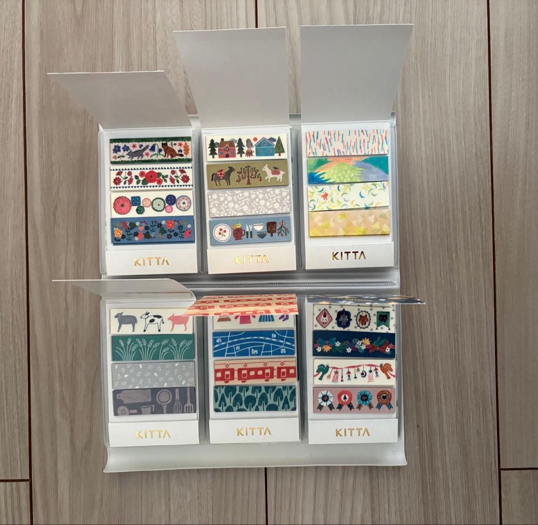 KITTA 中古品　54冊、専用ホルダー3冊セット