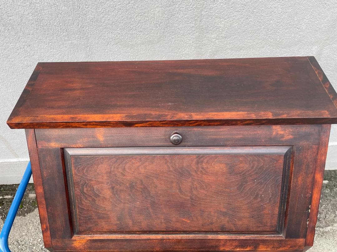 ★ 民芸家具 ライティングビューロー 流氷 89-008 昭和 レトロ 古家具