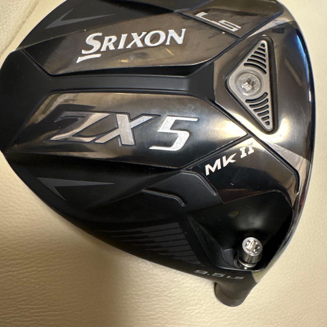 スリクソン　ZX5 MK2 LS 9.5° ドライバー　ヘッドのみ