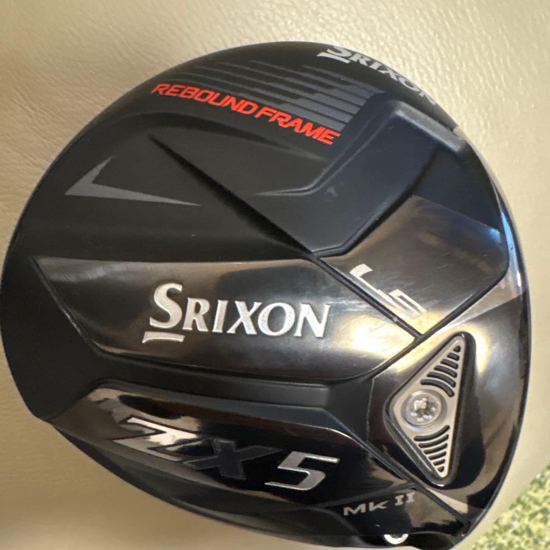 スリクソン　ZX5 MK2 LS 9.5° ドライバー　ヘッドのみ