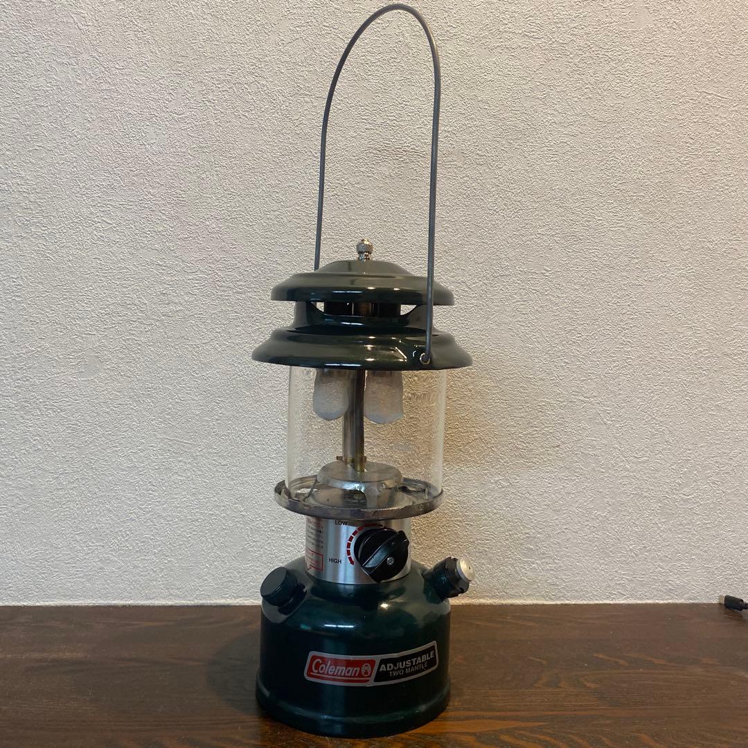 コールマン アジャスタブル ツーマントル ランタン 1995年製 ビンテージ