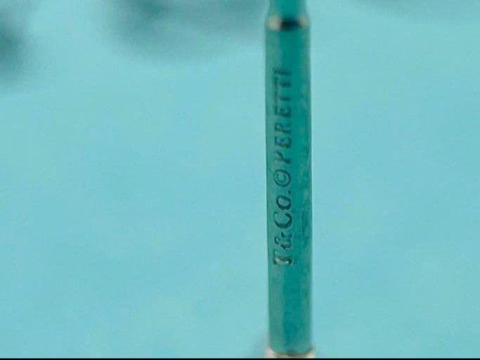 わ*る様 ティファニー　バイザヤード　アクアマリン　ピアス　シルバー　925