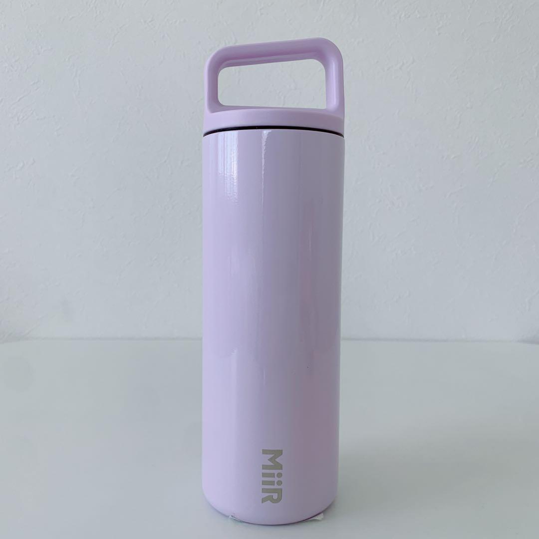 新品 スターバックス ハンドルリッドステンレスボトル パープル 水筒 ラベンダー