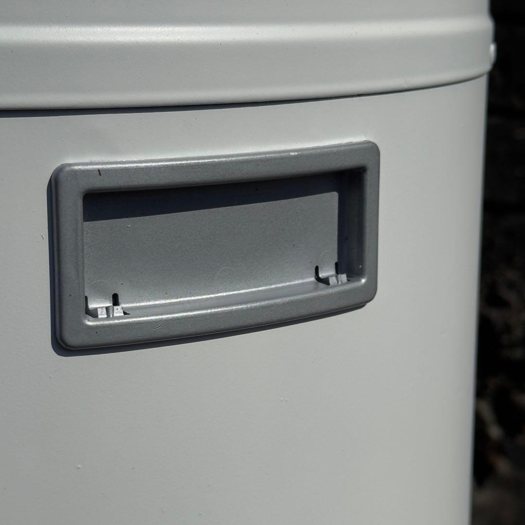 リメイク品 マットホワイト WESCO ダストボックス プッシュボーイ 50L