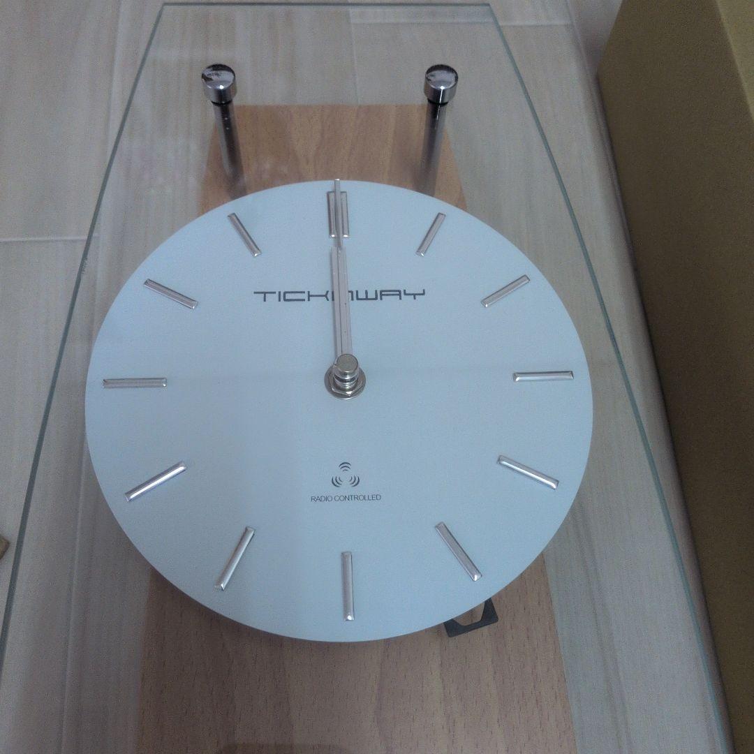 新品未使用　TICKAWAY 　 掛け時計 電波時計 TFR-1005NA