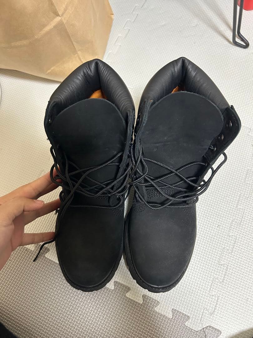 Timberland ブラック ブーツ 22.5