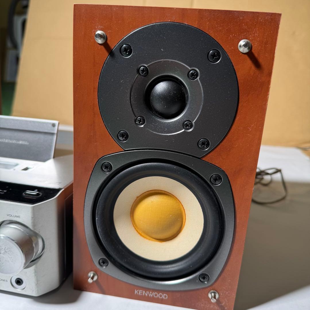 KENWOOD K521 iPod用ドック搭載ミニコンポ