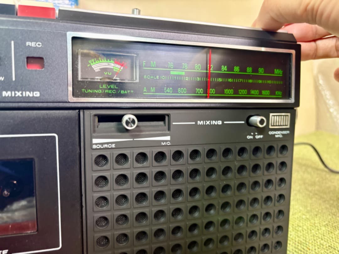 激レア　未使用？　スタンダード　KR-2400J ラジカセ　1970年代