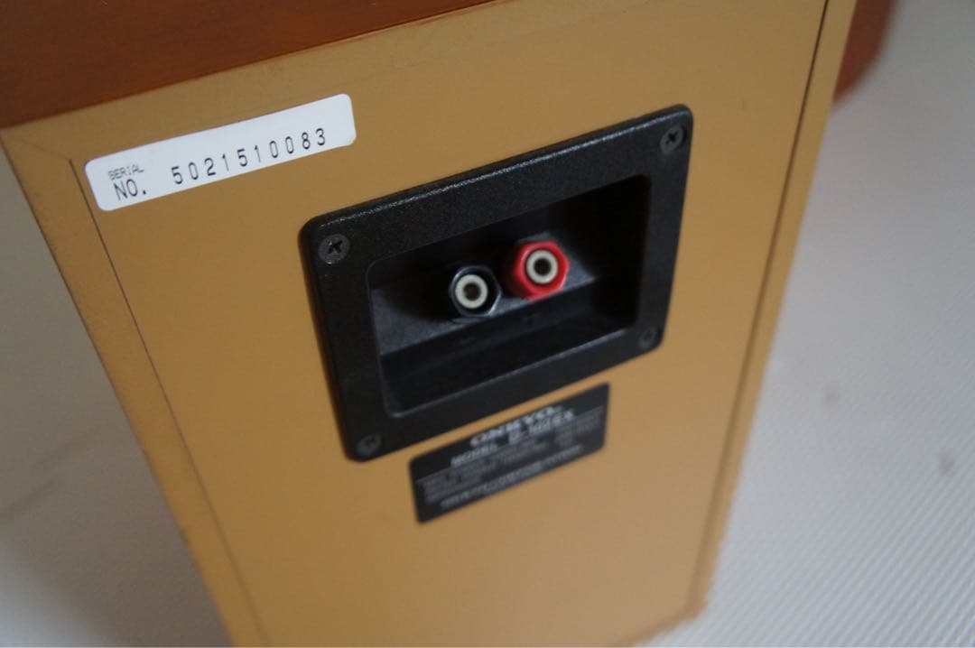 ONKYO D-102EX ブックシェルフスピーカー ペア　動作良好