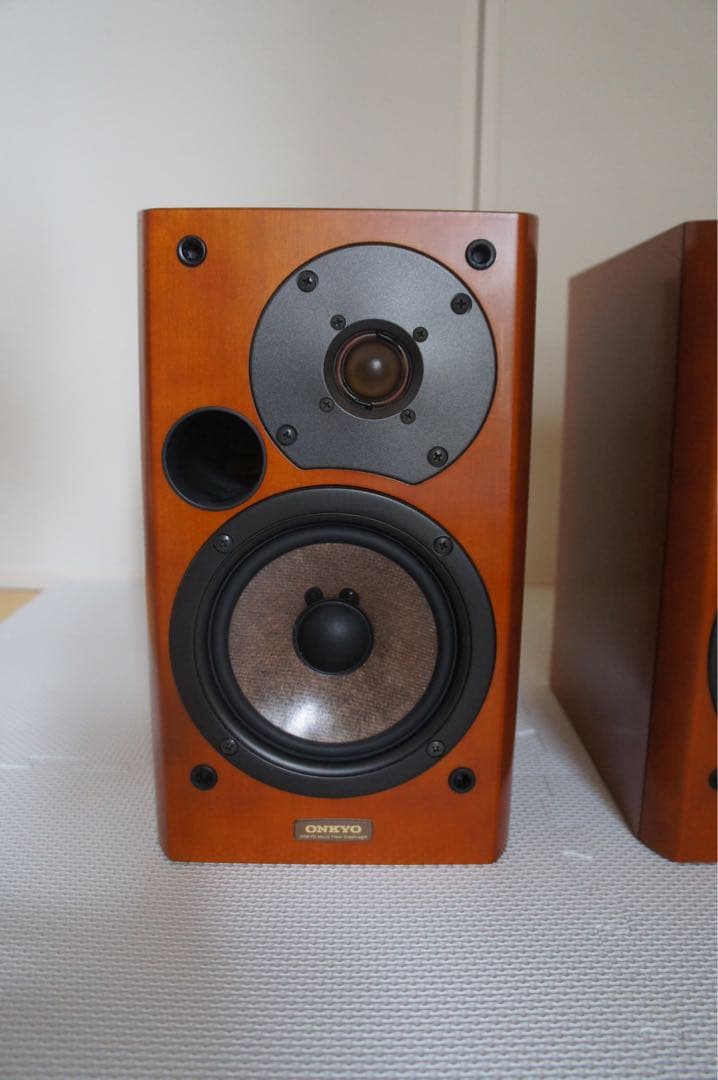 ONKYO D-102EX ブックシェルフスピーカー ペア　動作良好